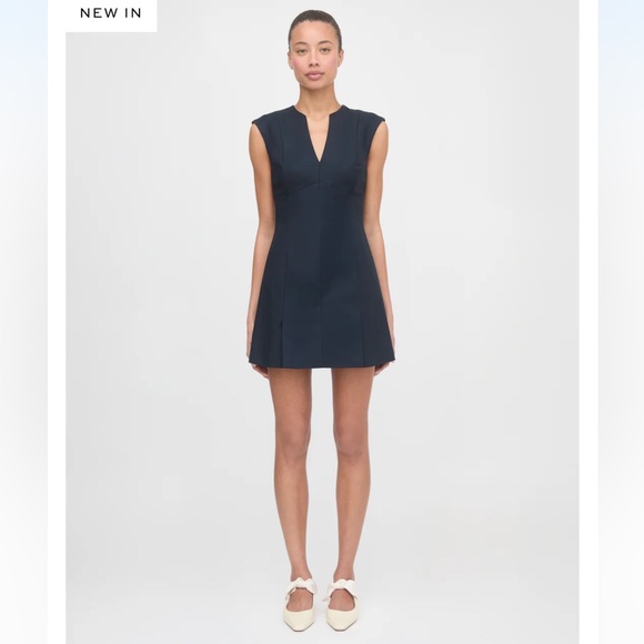 Hill House Home The Holly Dress in Dark Navy Size Large - Picture 2 of 6